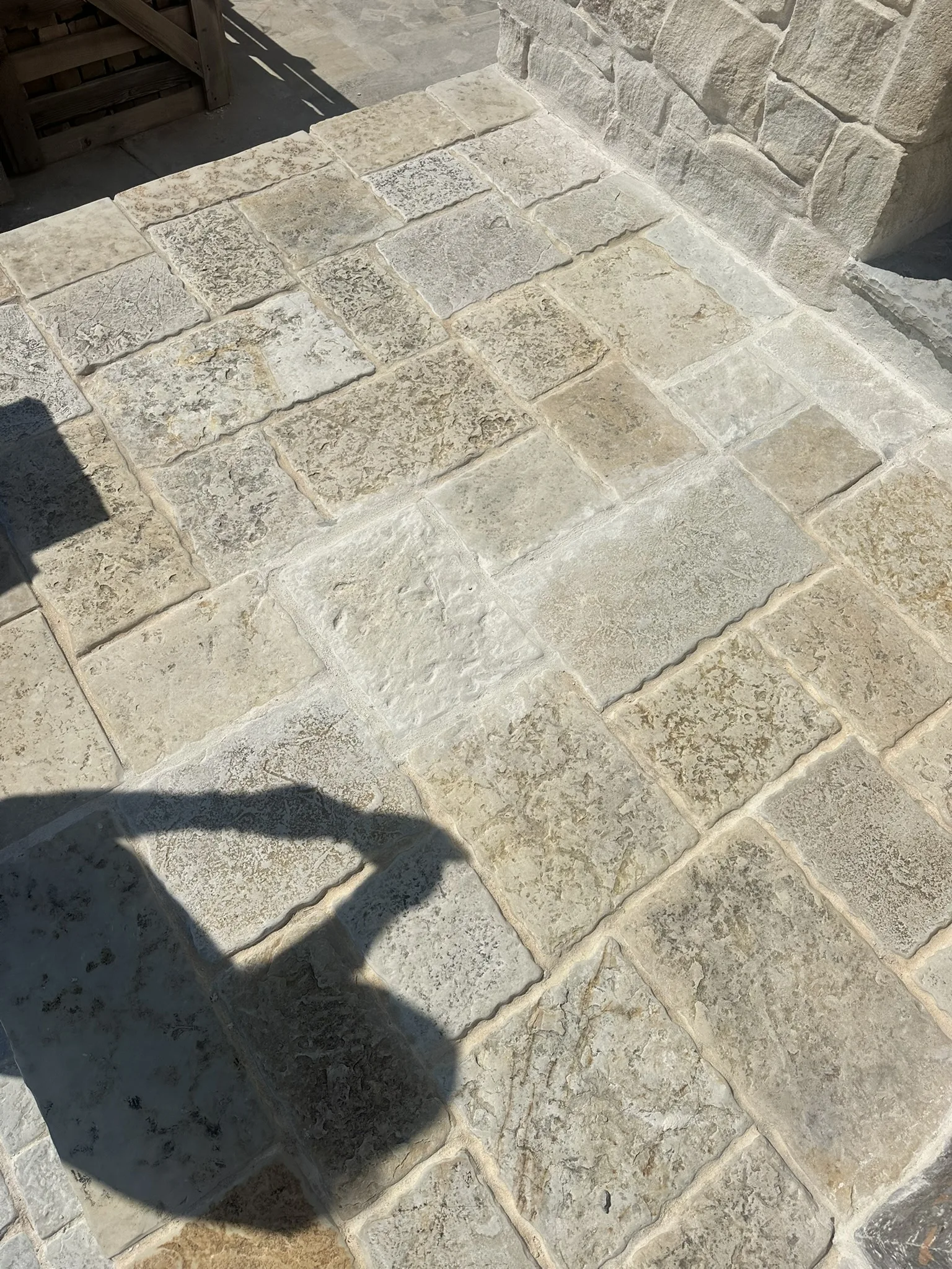 Dallage Lavros Mixte Couleurs Vieillie