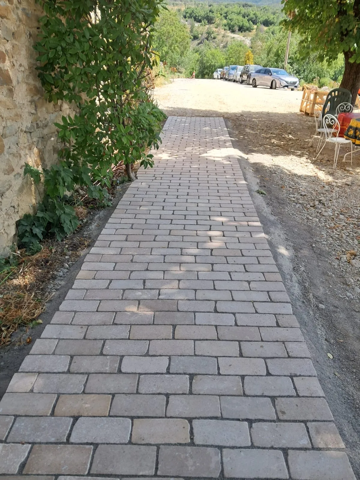 Pavage Aurelia Greige Éclaté Vieillie