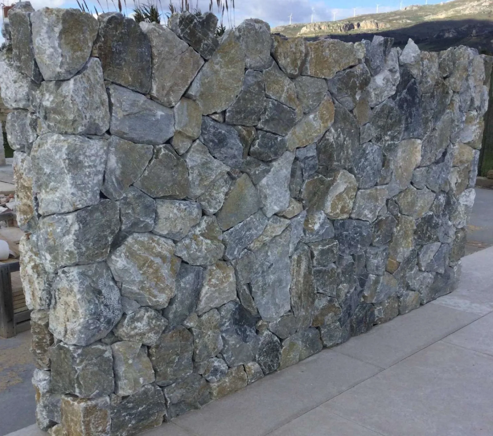 Parements Rock Face Blue Lagun